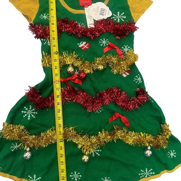 🎄NWT Womens Ugly Christmas Sweater Dress Med Holiday Party Novelty 🎄 - Picture 3 of 5
